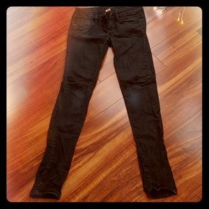 Skinny Jeans Candies black faded